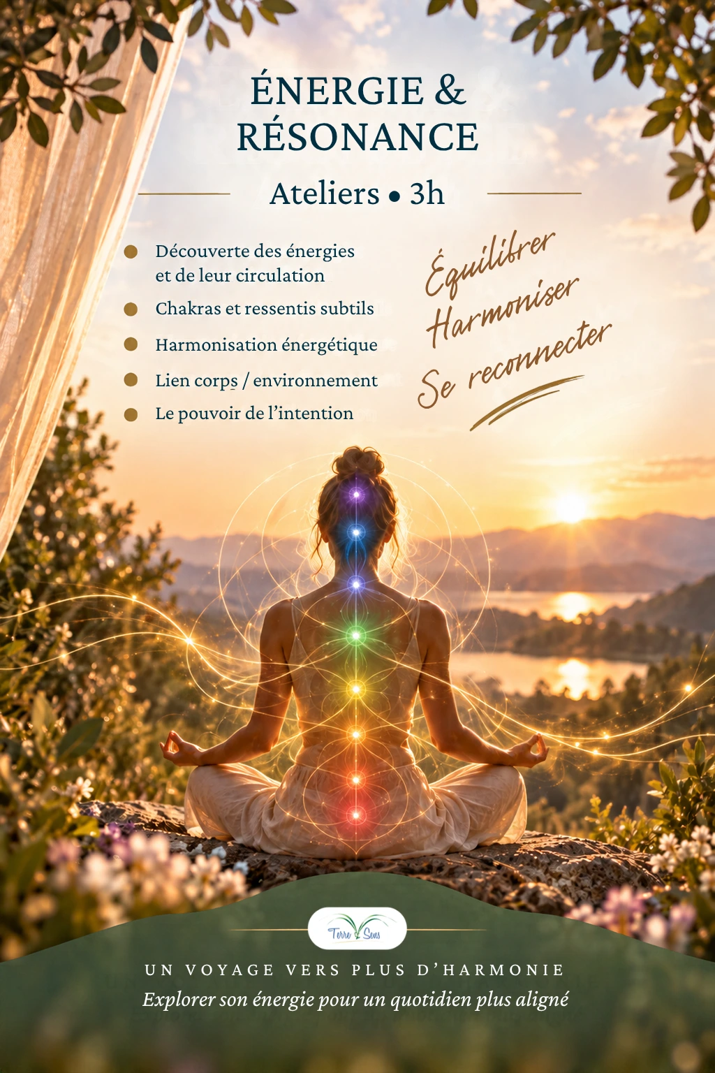 Atelier Énergie et Résonance de 3h : équilibrer, harmoniser, se reconnecter