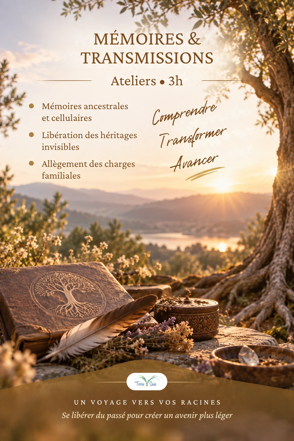 Atelier Transgénérationnel et Mémoires de 3h : comprendre, transformer, avancer